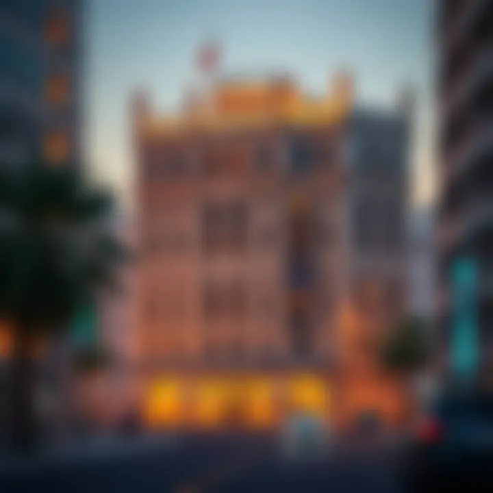 Historical context of the Al Sarraf Building within Dubai's urban development