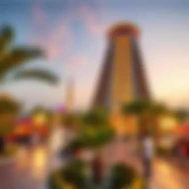 Cultural Landscape Around Al Sima Tower Cultural landmarks and attractions in Jumeirah Village Circle surrounding Al Sima Tower