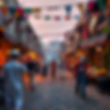 Cultural events in Al Wasl Village celebrating local traditions