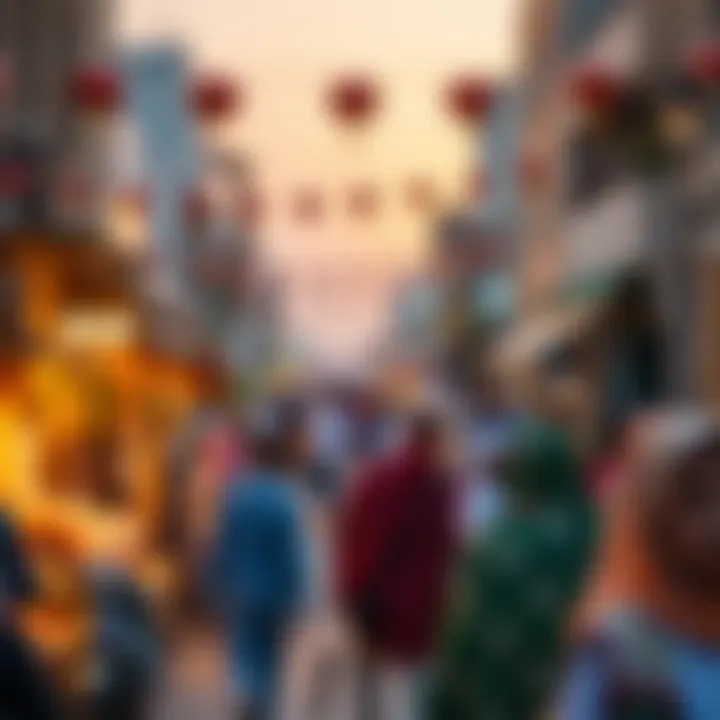 Cultural festivities in Al Wasl Village highlighting local traditions and community spirit