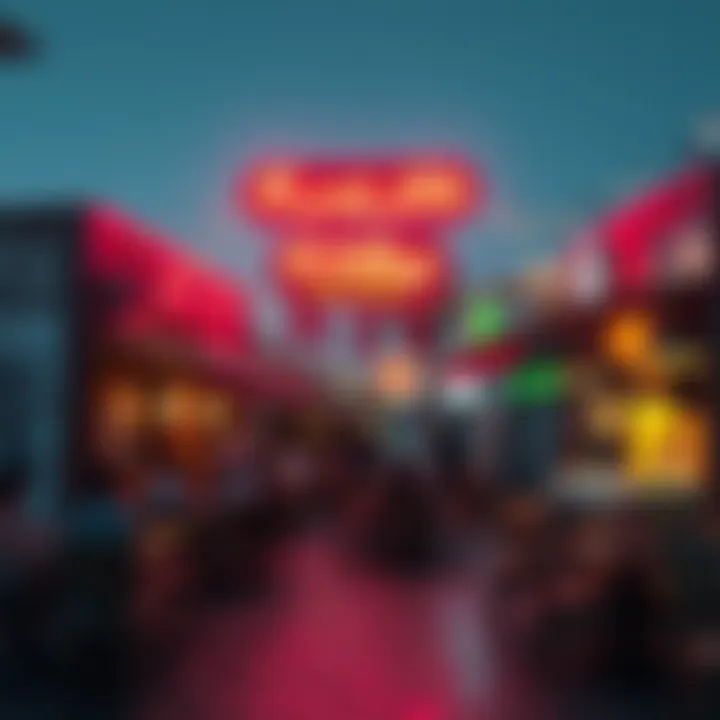 Diverse dining options in Al Wasl Village atmosphere