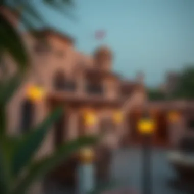 A picturesque view of Al Wasl Village showcasing traditional architecture