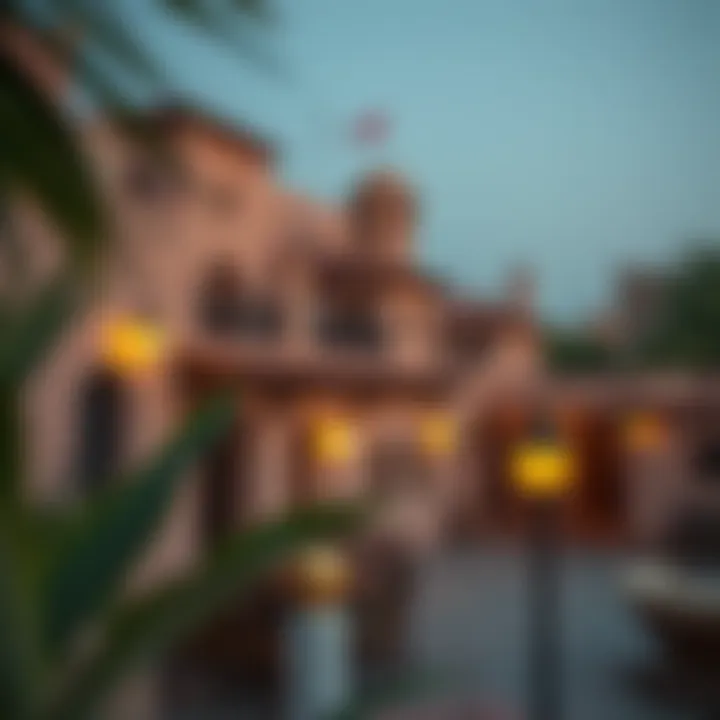 A picturesque view of Al Wasl Village showcasing traditional architecture