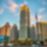 Architectural Marvel of Al Yousuf Towers Stunning architectural view of Al Yousuf Towers