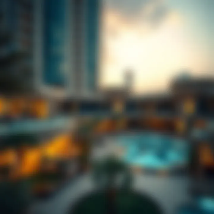 Luxurious amenities offered within Al Yousuf Towers