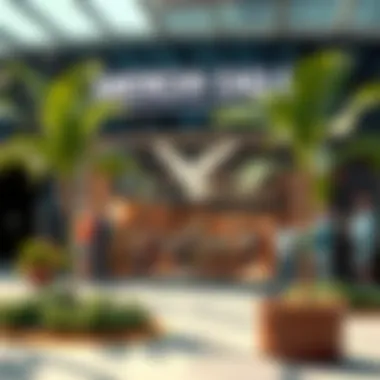 Sustainability at American Eagle Sustainable practices highlighted in American Eagle's retail environment.