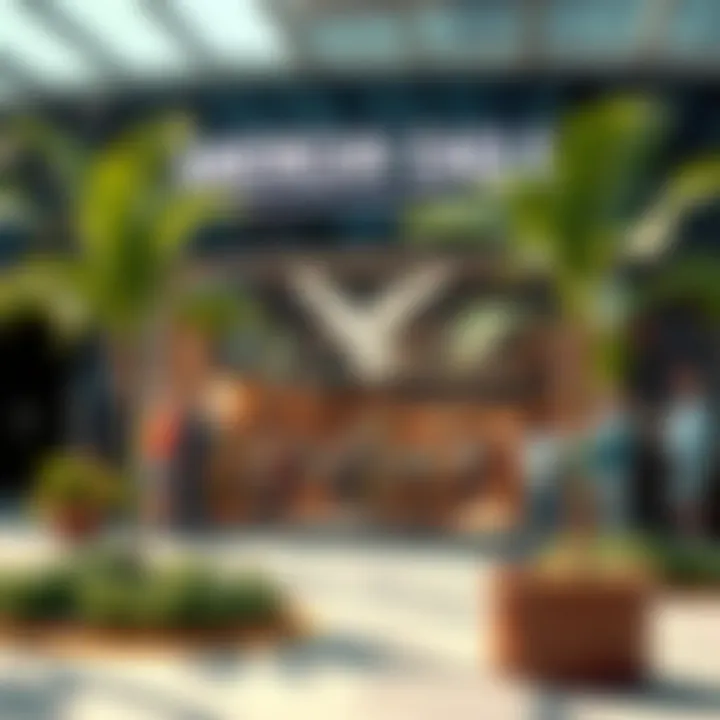 Sustainability at American Eagle Sustainable practices highlighted in American Eagle's retail environment.