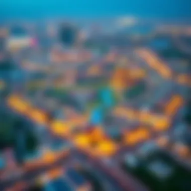 Strategic Mapping of Arabian Ranches Map highlighting the strategic location of Arabian Ranches in relation to Dubai's key landmarks