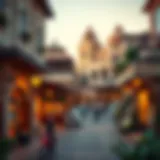 Stunning view of the Arabian Ranches Souk showcasing traditional architecture