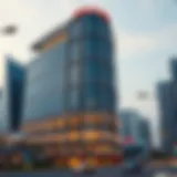 Aesthetic view of Amir Building showcasing its unique architectural design