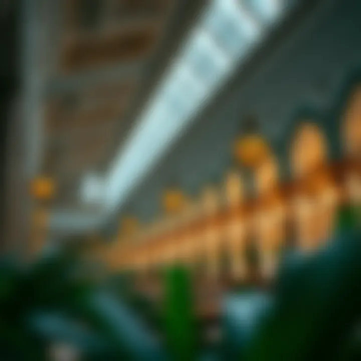 Interior Design Elements of Amir Building Interior design elements that reflect cultural heritage within the Amir Building