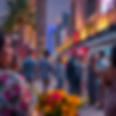 Community gathering highlighting the local lifestyle in Barsha Modern