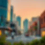 Vibrant street view of Barsha Modern showcasing local architecture