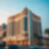 Stunning exterior view of the Bin Kalaib Building showcasing its architectural features