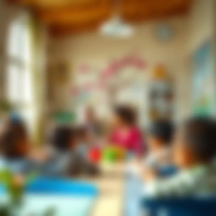 Strengthening Community Connections Parent-teacher meeting at Blossom Nursery