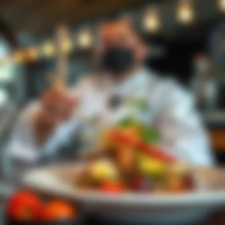 Chef’s special dish highlighting local ingredients