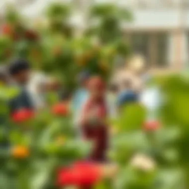 Fostering Community Connections at British Orchard Nursery Community event promoting cultural engagement