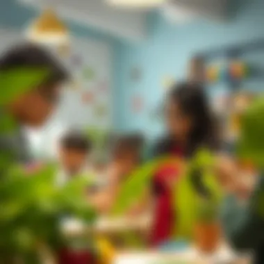 Dedicated Educators Enhancing Child Development Educators facilitating a diverse learning experience