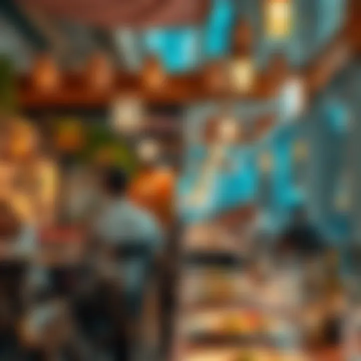 Local dining experience in Bur Dubai