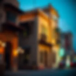 Traditional architecture in Bur Dubai