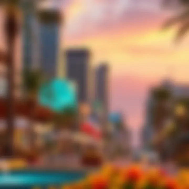 Surrounding lifestyle options near Cordoba Residence, featuring local attractions