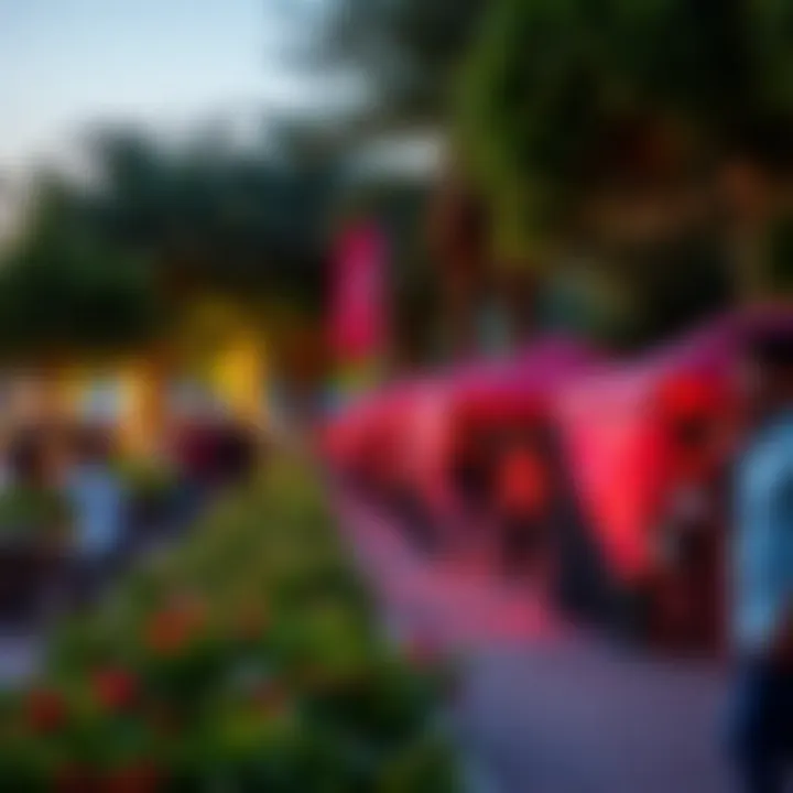 Community Events in Country Land Al Barsha Vibrant community events taking place in a park setting within Country Land Al Barsha.