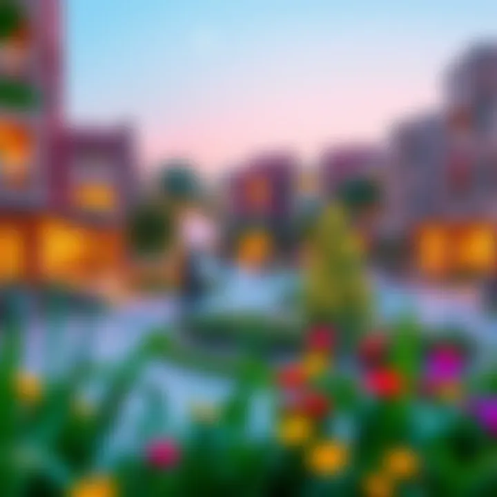 Community Spaces in Damac Hills 1 Vibrant community spaces within Damac Hills 1