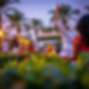 Cultural Engagement in Damac Hills 2 A vibrant community event at Damac Hills 2 showcasing cultural diversity and engagement