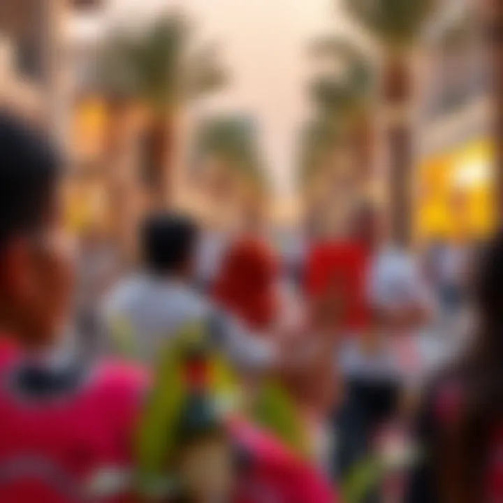 Community Life in Damac Hills Community engagement activities in Damac Hills