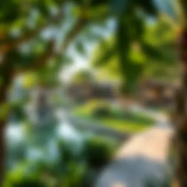 Serenity in Nature at Damac Hills Lush green spaces and scenic views in Damac Hills