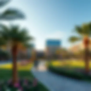 Lush green parks and recreational areas in Discovery Gardens