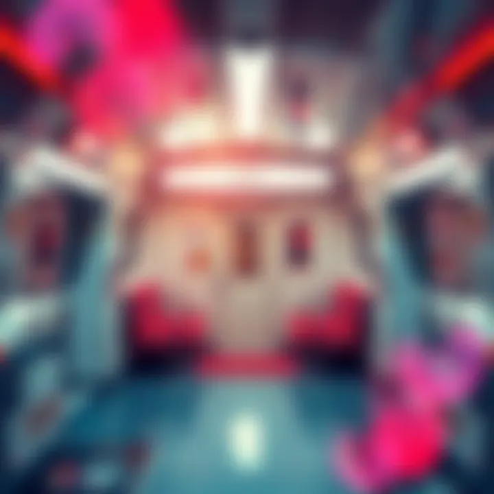 Passenger Comfort: Amenities at Dubai Creek Harbour Metro Station Interior view of the Dubai Creek Harbour Metro Station showcasing passenger amenities