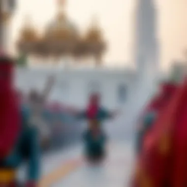 Cultural performance showcasing Dubai's heritage