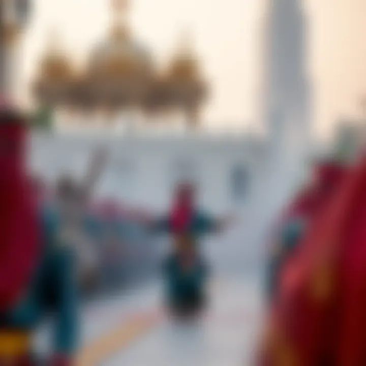 Cultural performance showcasing Dubai's heritage