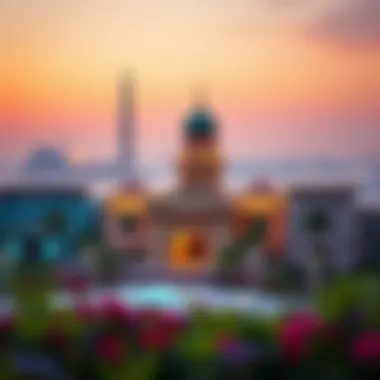 Cultural Landmarks in Dubai Land Cultural landmarks and art installations in Dubai Land reflecting its rich heritage