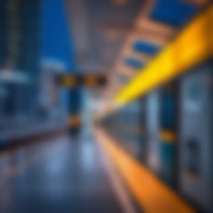 Accessibility features of Dubai Silicon Oasis Metro Station designed for all visitors