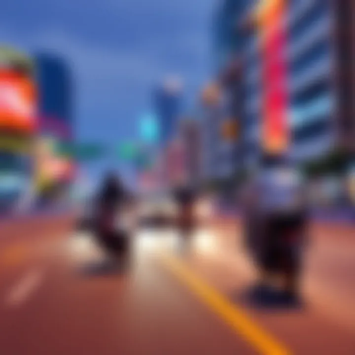 Commuters utilizing E11 Road