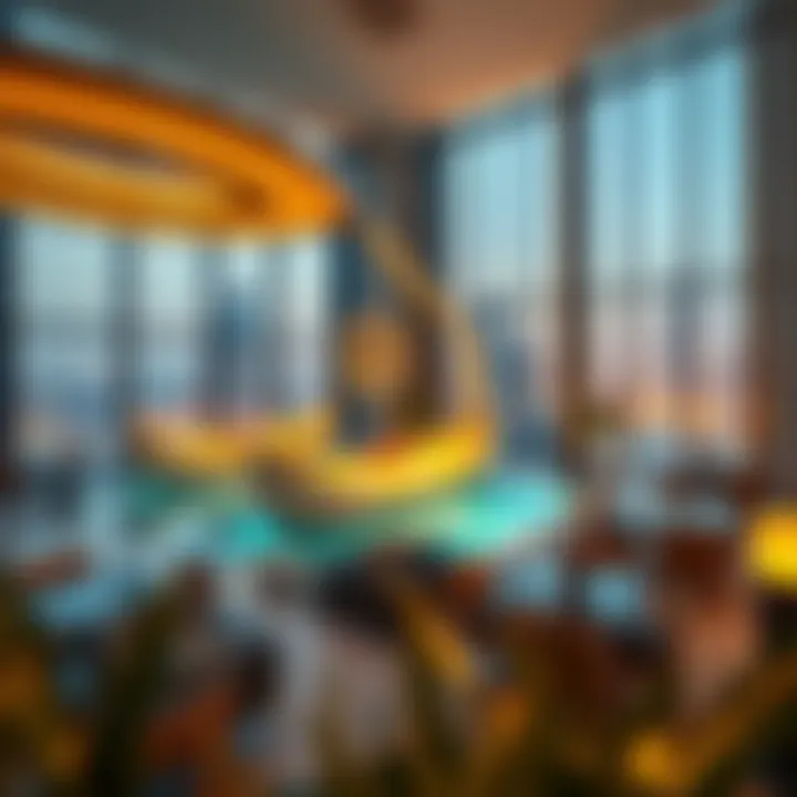 Luxurious amenities offered in a premier Dubai residence tower