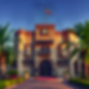 The historical Al Fahidi Fort showcasing traditional Emirati architecture