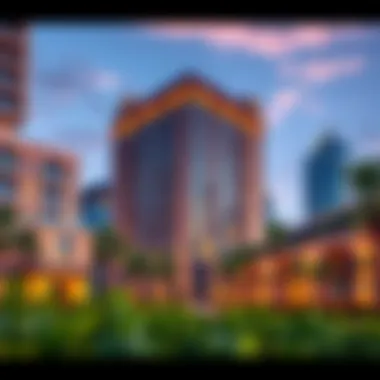 Architectural Elegance: Modern Designs in Jaddaf Architectural wonders showcasing modern design in Jaddaf