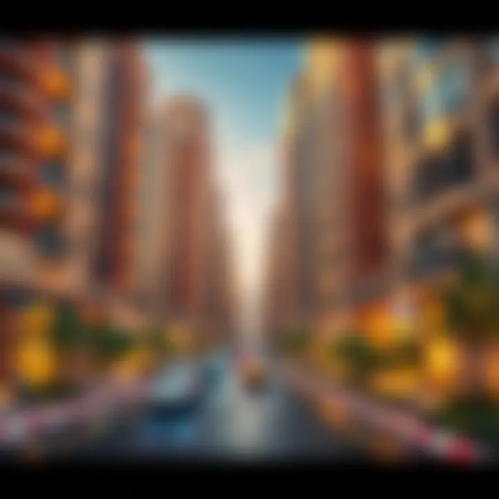 Architectural Marvels of Jumeirah Lake Towers Modern architecture of JLT buildings reflecting urban design