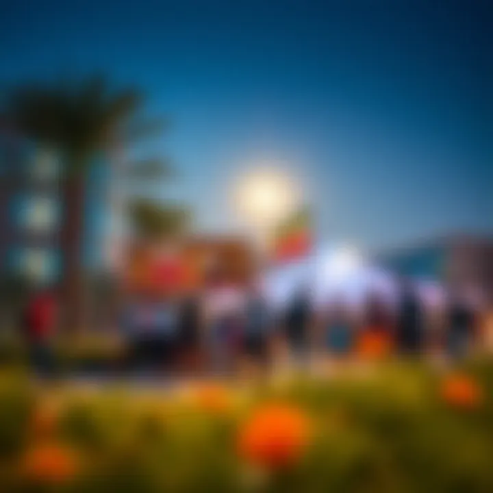 Community Spirit in JVC District 18 Vibrant community gathering in a local park at JVC District 18