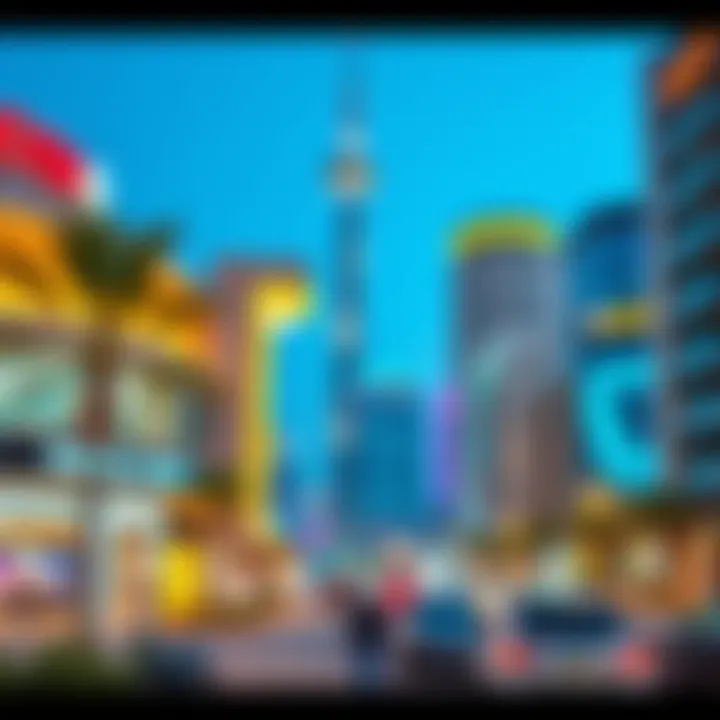 Contemporary Amenities in Latifa City Modern amenities and facilities available in Latifa City