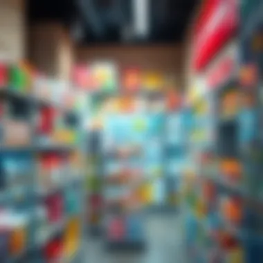 Interior of Life Pharmacy highlighting product variety and organization