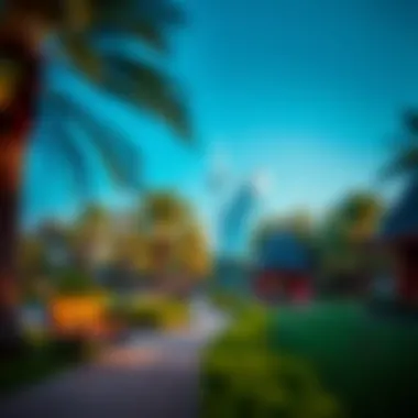 Parks and Recreational Spaces Lush green parks in Lisaili offering a glimpse of local lifestyle and leisure