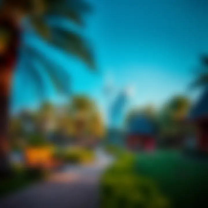 Parks and Recreational Spaces Lush green parks in Lisaili offering a glimpse of local lifestyle and leisure