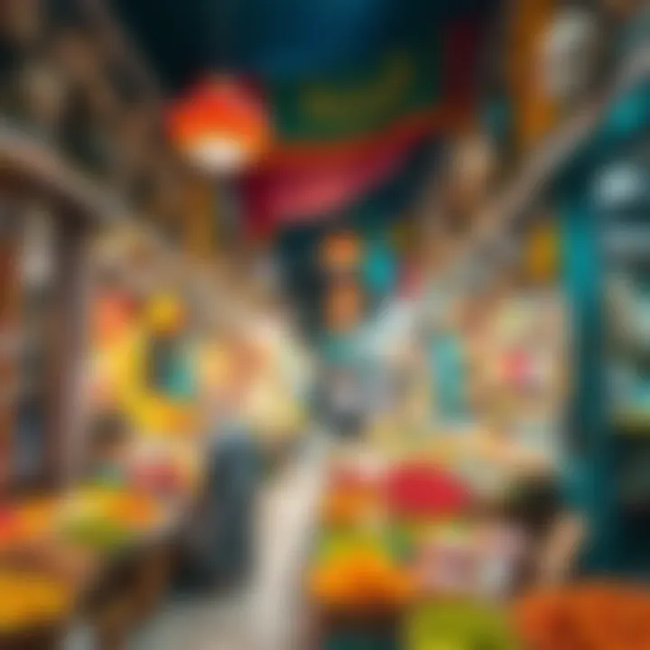 Cultural Market Experience Vibrant local market in Lisaili filled with cultural artifacts and local produce