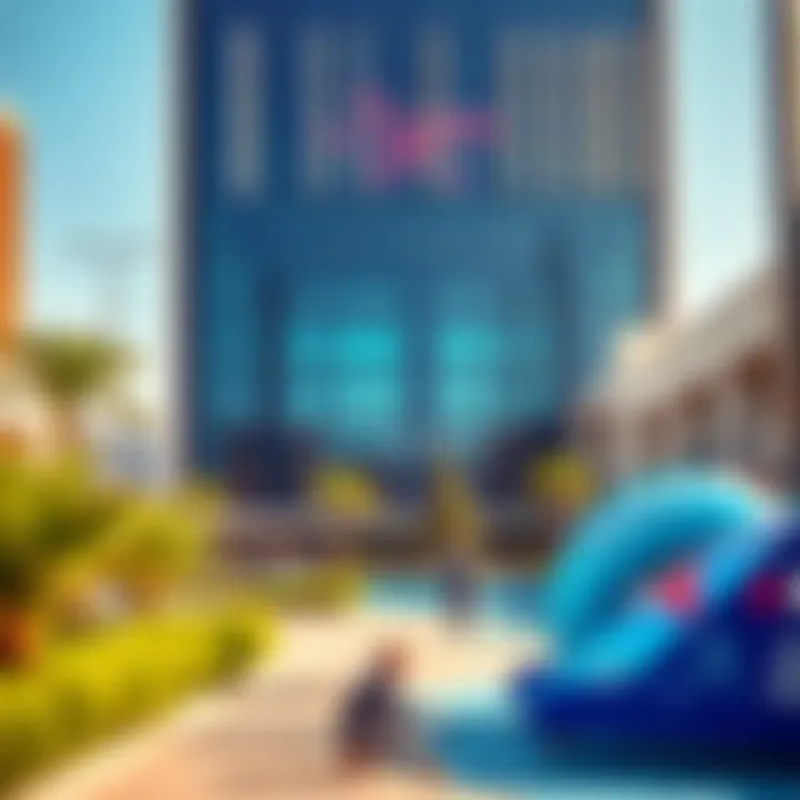 Community amenities and recreational spaces in Dubai Silicon Oasis