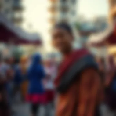 Community events highlighting cultural diversity at the school