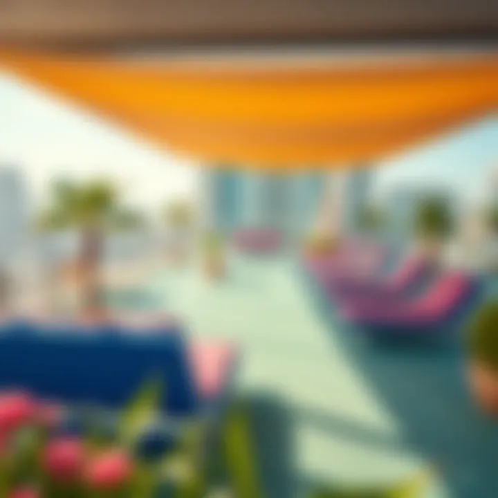 Recreational amenities available to residents at Marina Heights Tower.